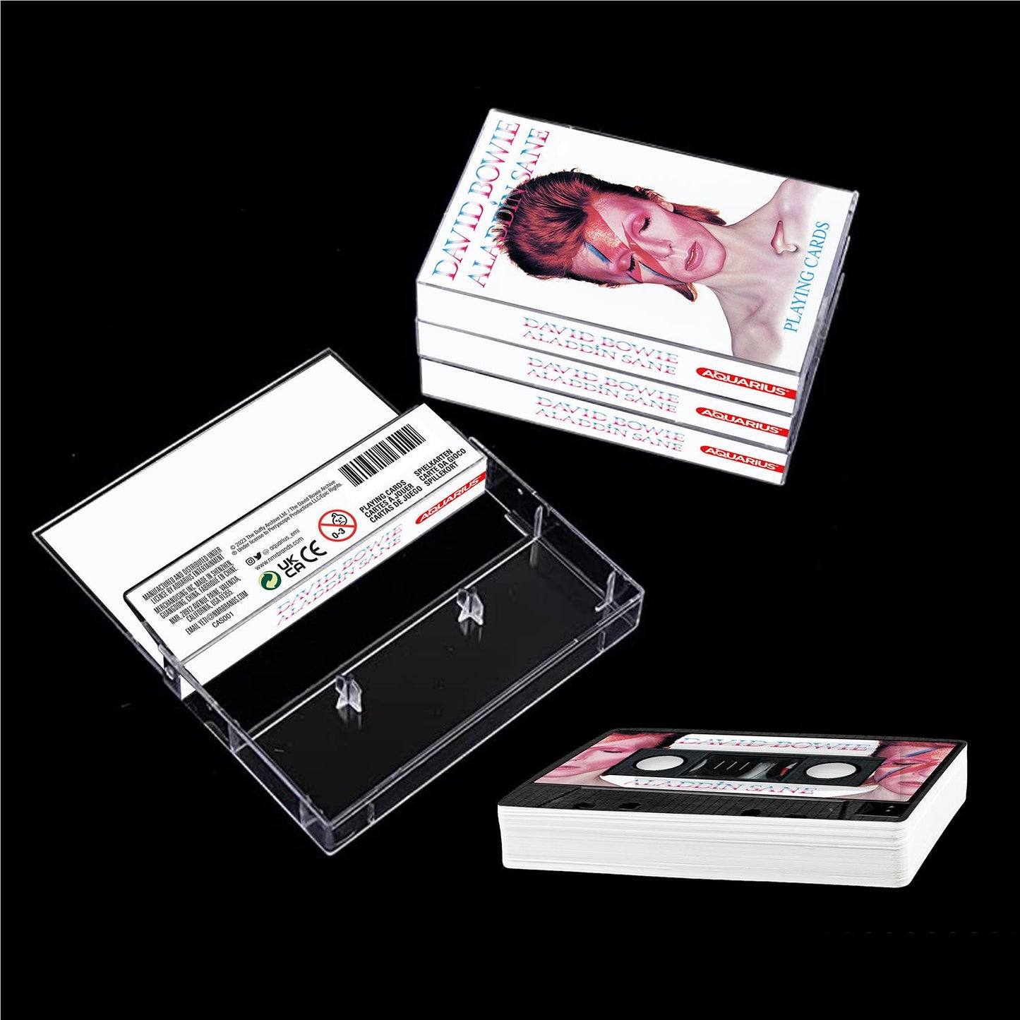 David Bowie: Aladdin Sane - Casette Playing Cards