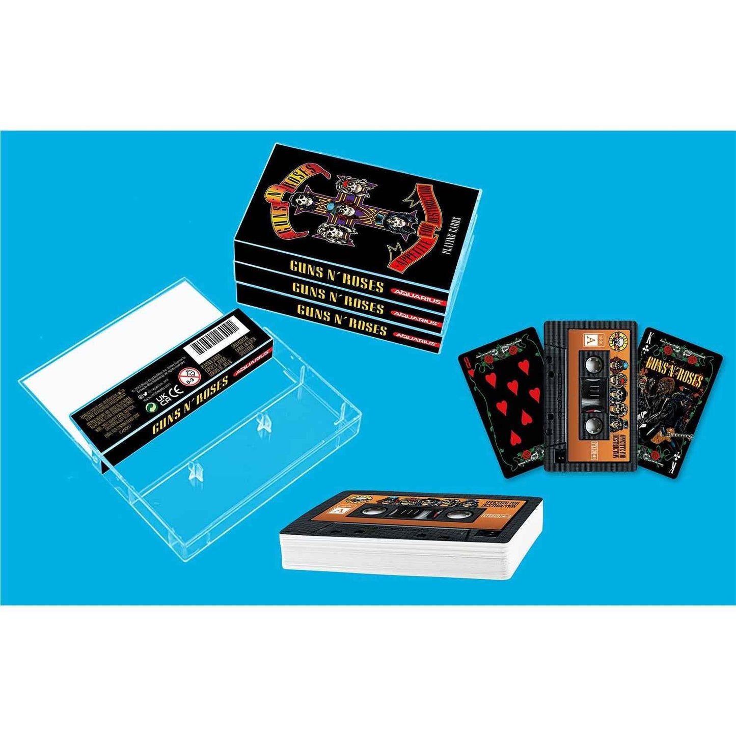 Guns N' Roses: Appetite For Destruction - Casette Playing Cards