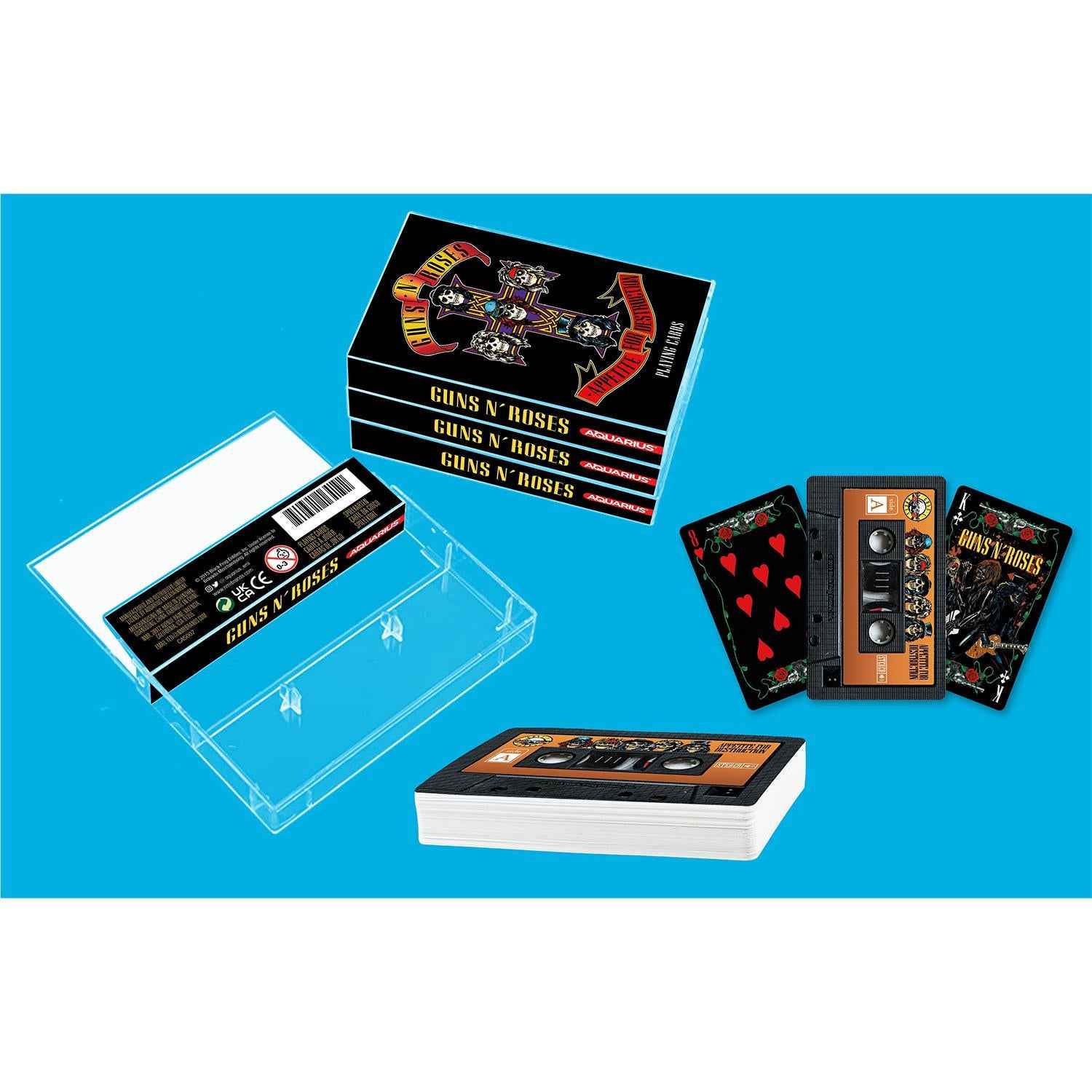 Guns N' Roses: Appetite For Destruction - Casette Playing Cards