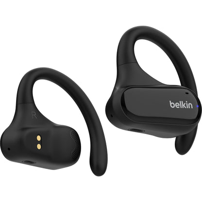 Belkin SoundForm ClearFit Open Ear True Wireless Headphones (Black)