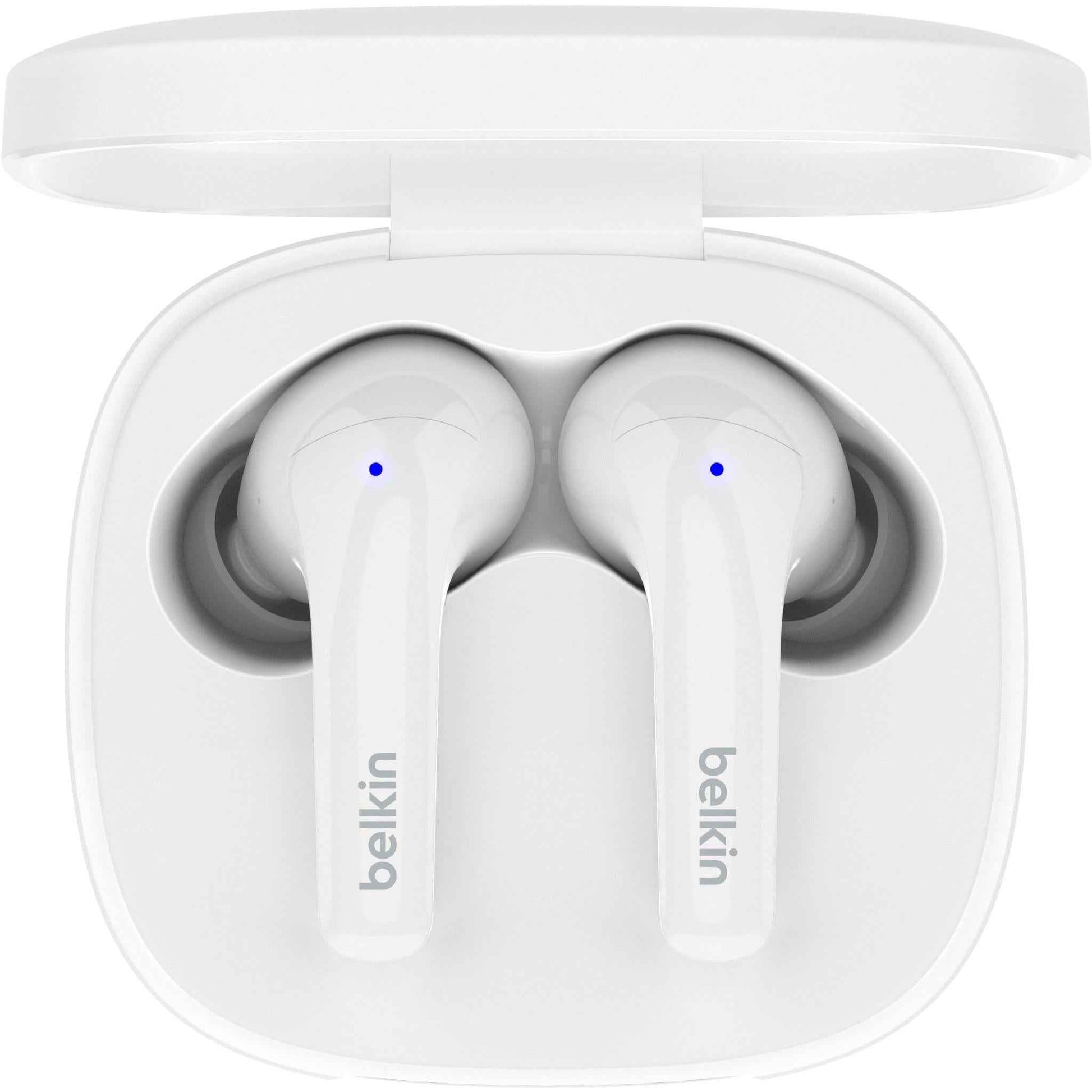 Belkin SoundForm Motion 2 True Wireless Headphones (White)