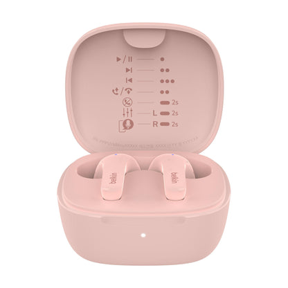 Belkin SoundForm Motion 2 True Wireless Headphones (Pink)
