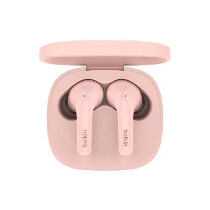 Belkin SoundForm Motion 2 True Wireless Headphones (Pink)