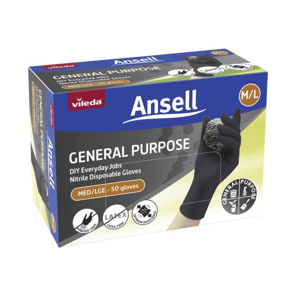 Ansell General Purpose Nitrile Gloves Large