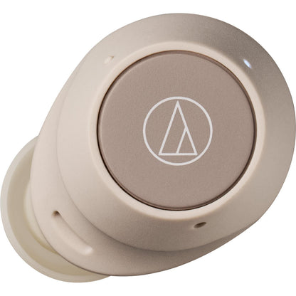 Audio-Technica ATH-CKS30TW TWS Noise Cancelling In-Ear Headphones (Beige)