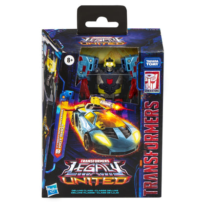 Transformers - Legacy United: Deluxe Class Cybertron Universe Hot Shot Figure