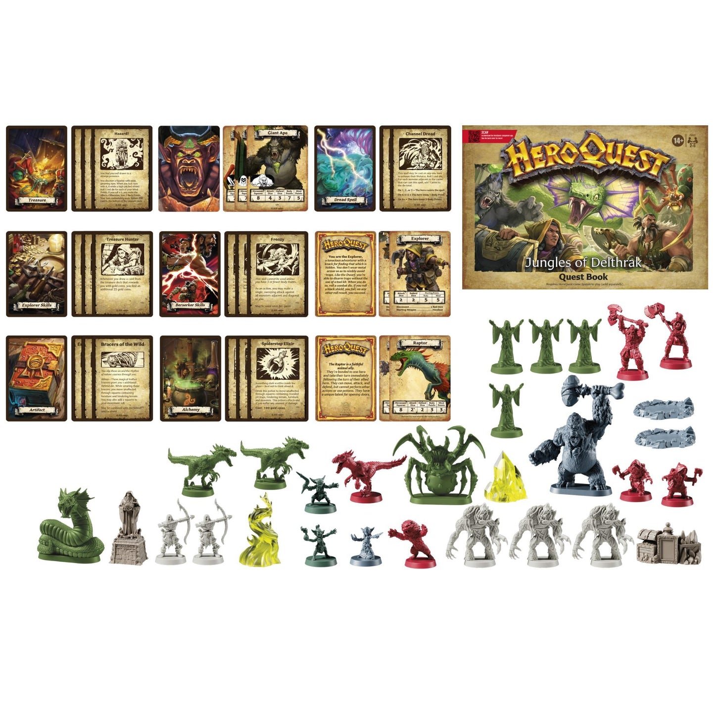 HeroQuest: Jungles Of Delthrak Quest Pack