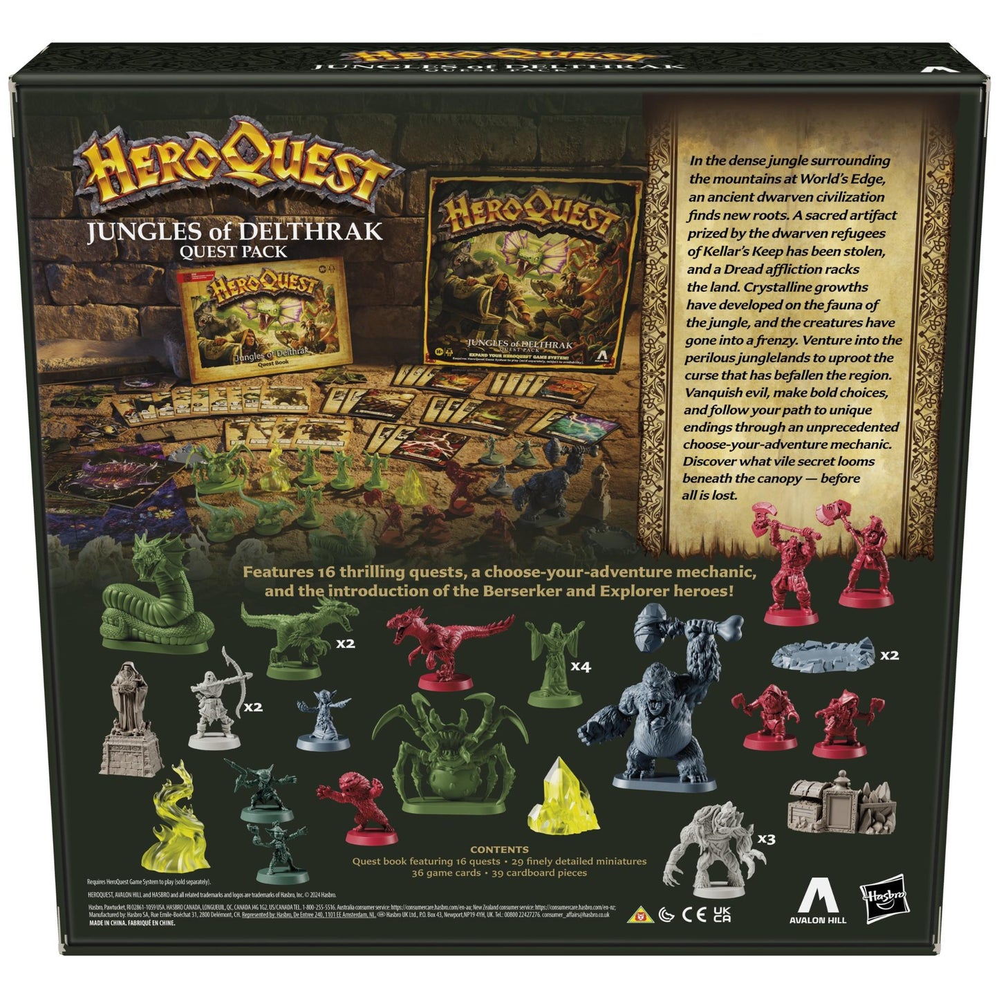 HeroQuest: Jungles Of Delthrak Quest Pack