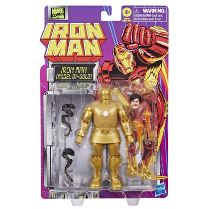 Marvel - Legends Series: Iron Man (Model 01 - Gold) Figure