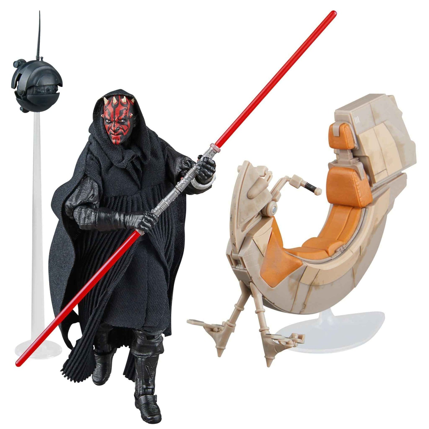 Star Wars - The Black Series: Darth Maul & Sith Speeder Figure