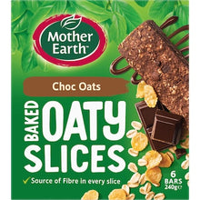 Mother Earth Baked Oat Slices Chocolate Oats 6 pack