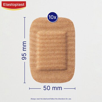 Elastoplast Extra Tough XL Waterproof Plasters 10 pack