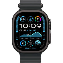 Apple Watch 49mm [Black] Ocean Band Extension [Black Titanium Finish]