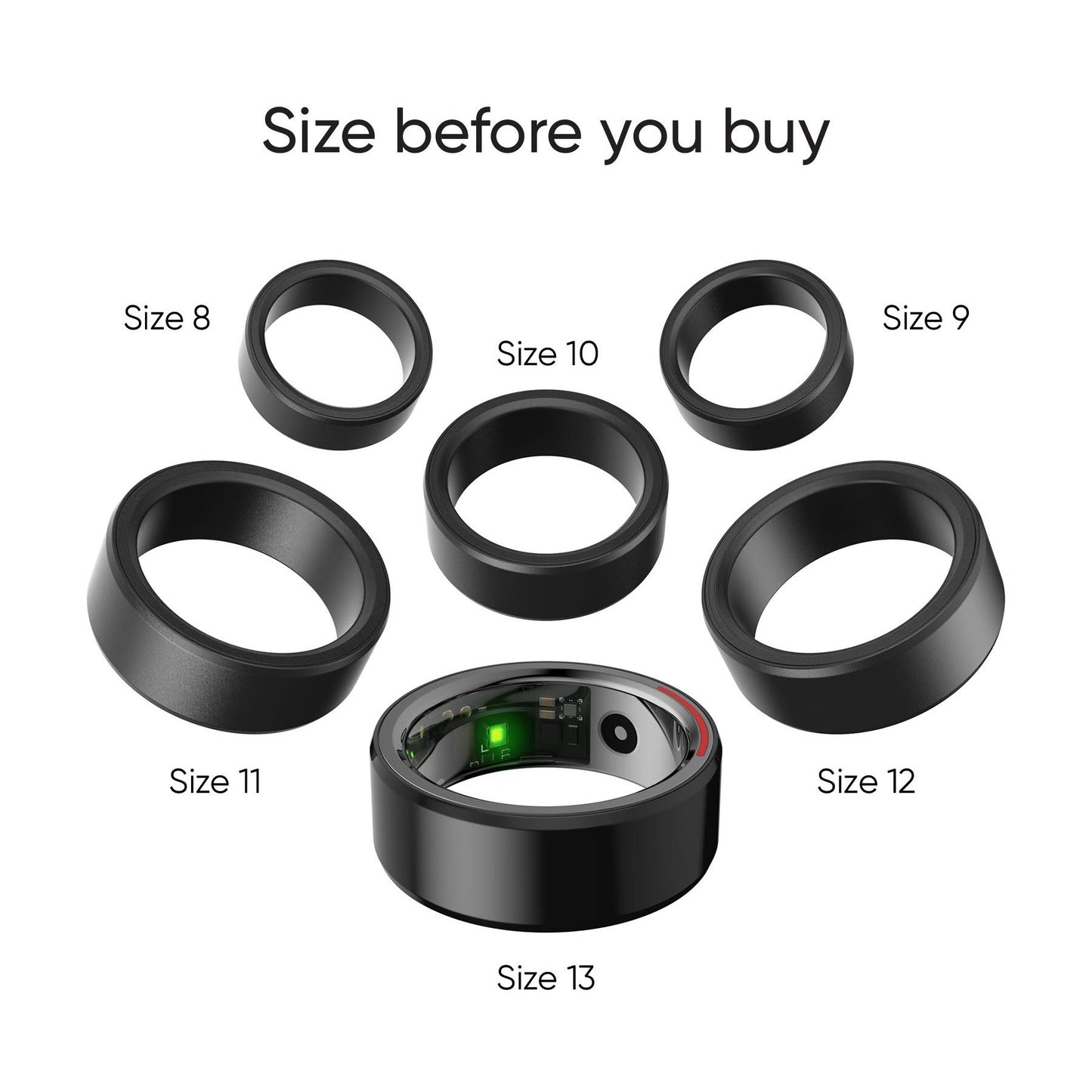 Ryze Element Sizing Kit (Plastic Rings)