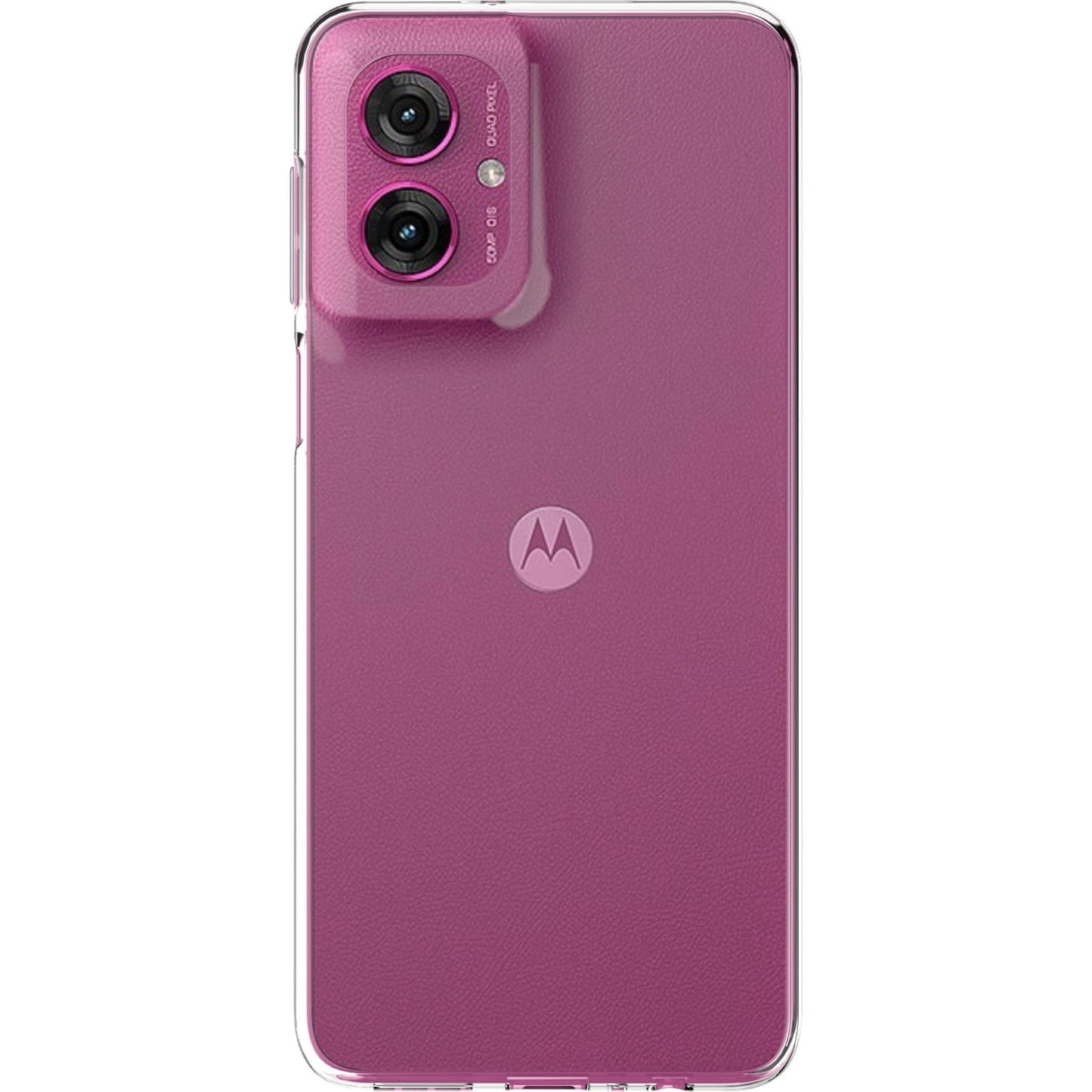 ITSKINS Case with Screen Protector for moto g55 (Clear)