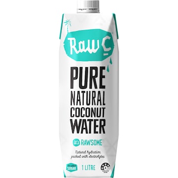 Raw C Coconut Water Pure Natural 1L