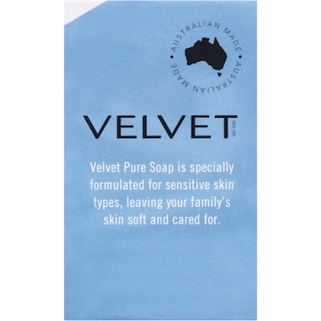 Velvet Pure Bar Soap Pure 4 pack