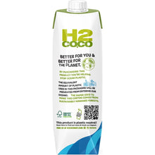 H2Coco 100% Natural Pure Coconut Water 1l