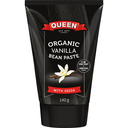 Queen Organic Vanilla Bean Paste 140g