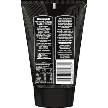 Queen Organic Vanilla Bean Paste 140g