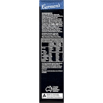Carman's Nut Bars Greek Style Yoghurt Blueberry & Cashew 5 pack