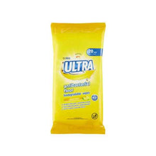 COLES ULTRA BIODEGRADABLE FLOOR WIPES LEMON FRESH 20PK