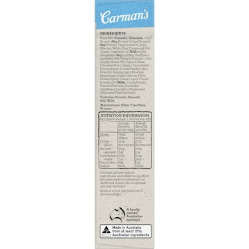 Carman's Protein Bars Cookies & Cream Limited Edition 5 pack