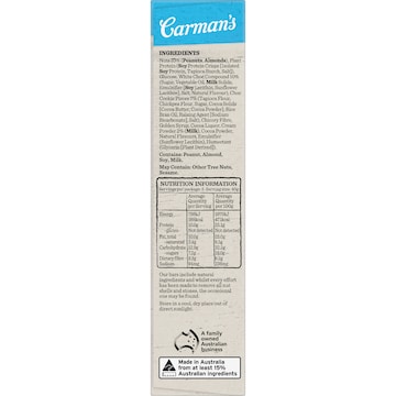 Carman's Protein Bars Cookies & Cream Limited Edition 5 pack