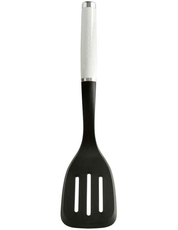 Classic Slotted Nylon Turner in White