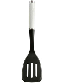 Classic Slotted Nylon Turner in White