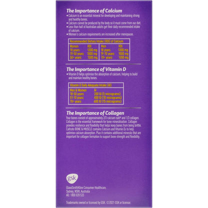 Caltrate Bone & Muscle With Calcium & Vitamin d3 100 Pack