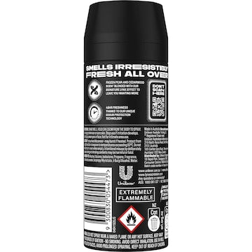 Lynx Deodorant Body Spray Black 165mL