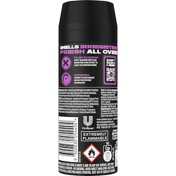 Lynx Deodorant Body Spray Black Night 165mL