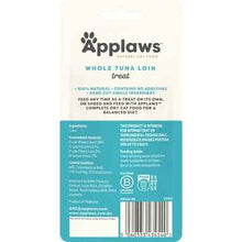 Applaws Adult Cat Food Natural Treat Tuna Loin Plain 30g