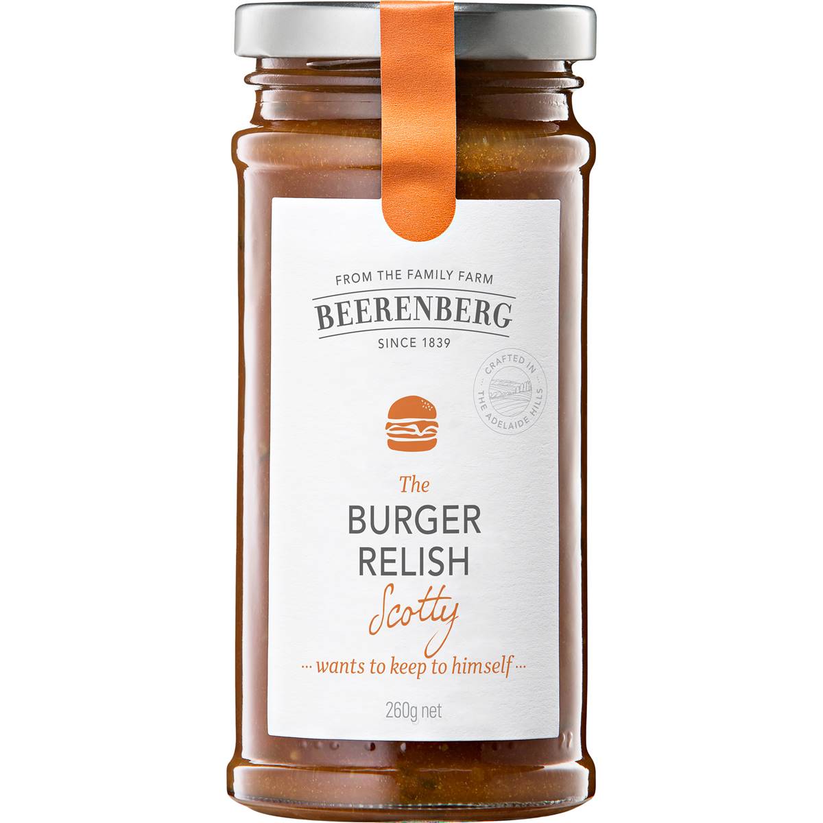 Beerenberg Relish Burger 260g