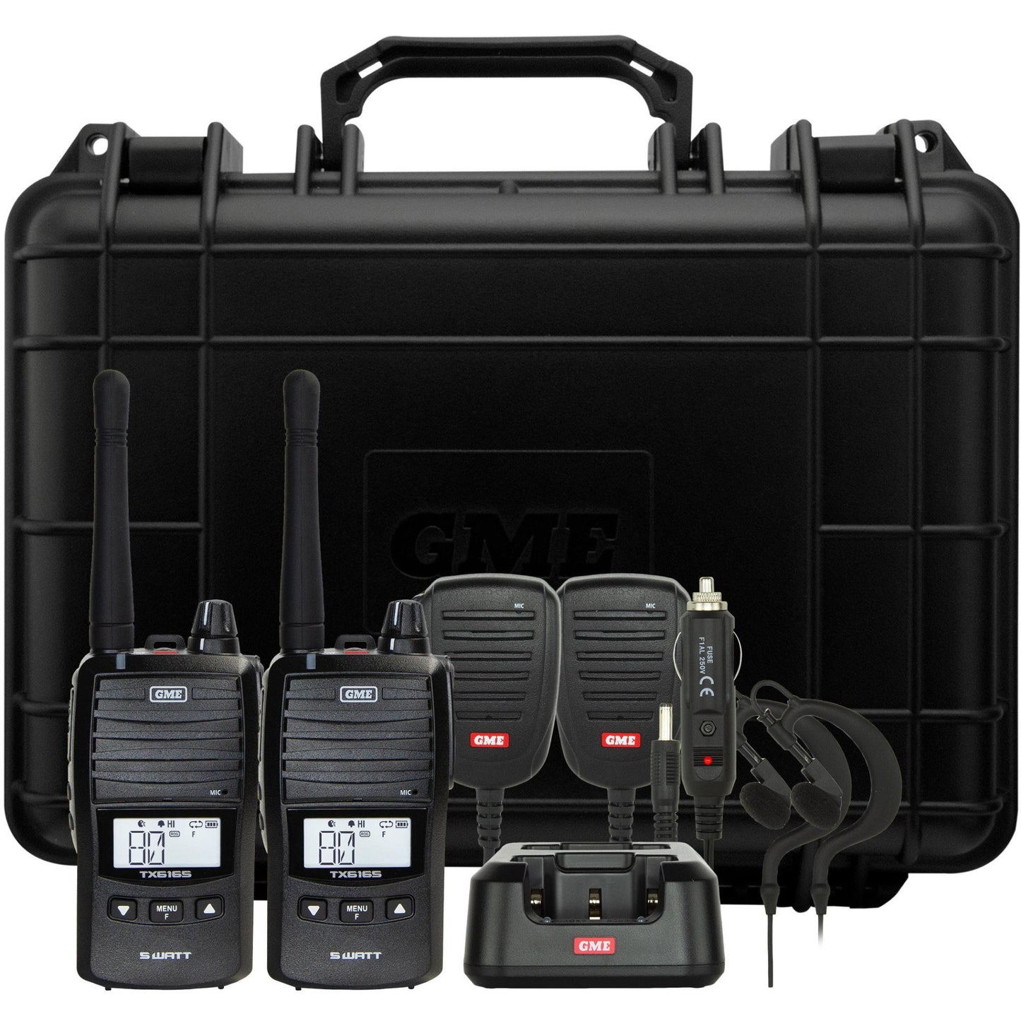 GME TX6165TP 5/1 Watt UHF CB Handheld Radio