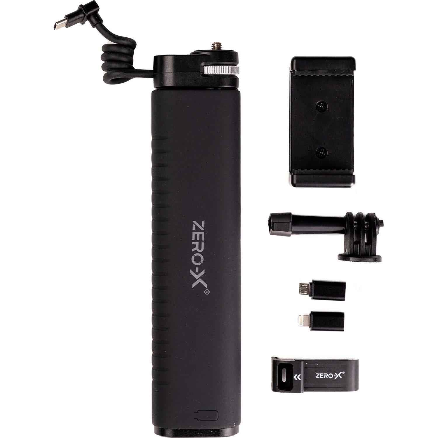 Zero-X - Action Cam Power Xtend Action Camera & Phone Extension Arm