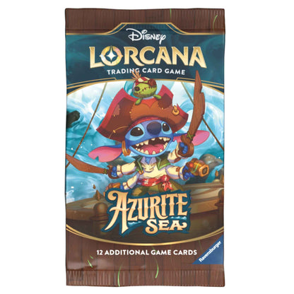 Disney Lorcana Trading Card Game - Azurite Sea Booster Pack