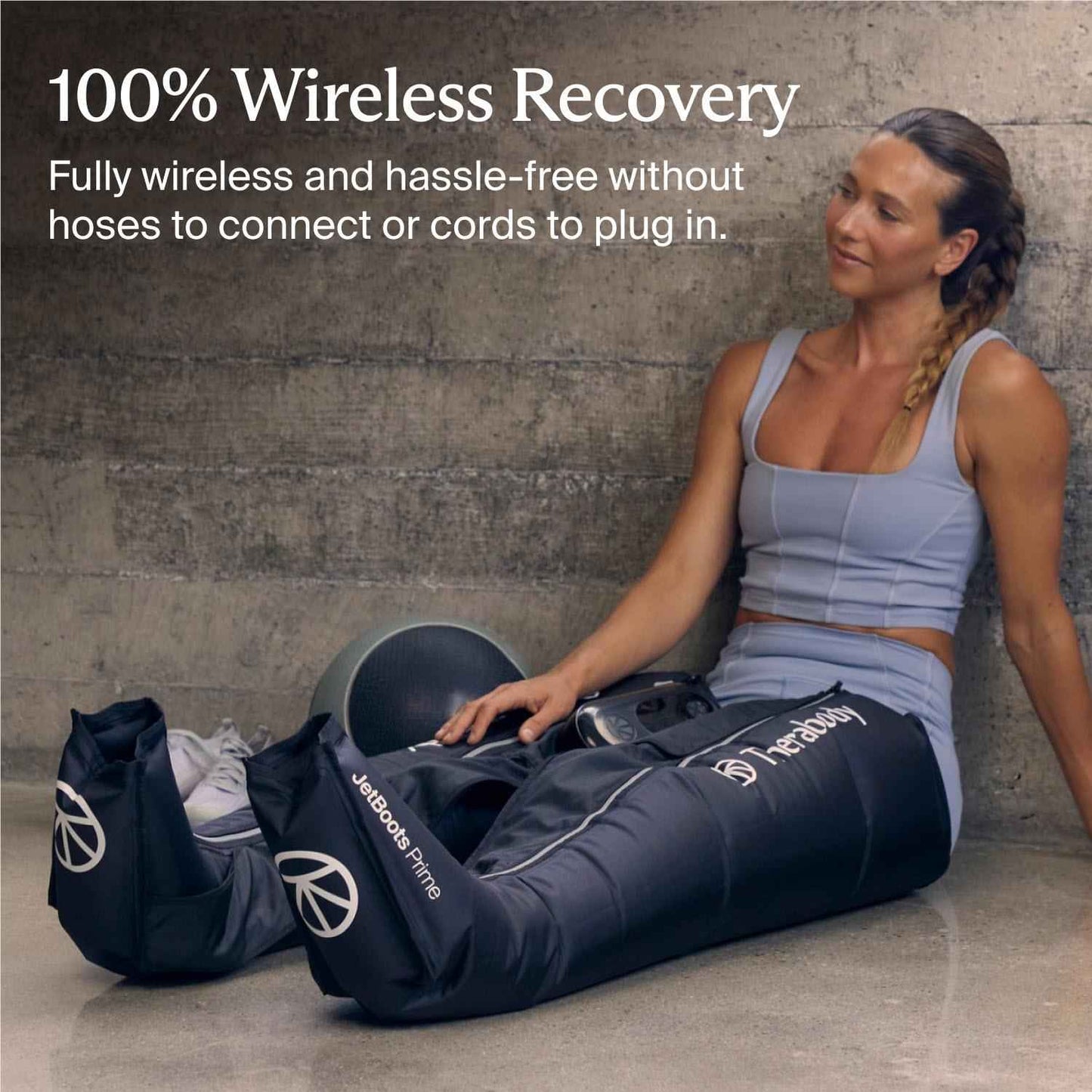 Therabody JetBoots Prime Compression Leg Massager [Regular]