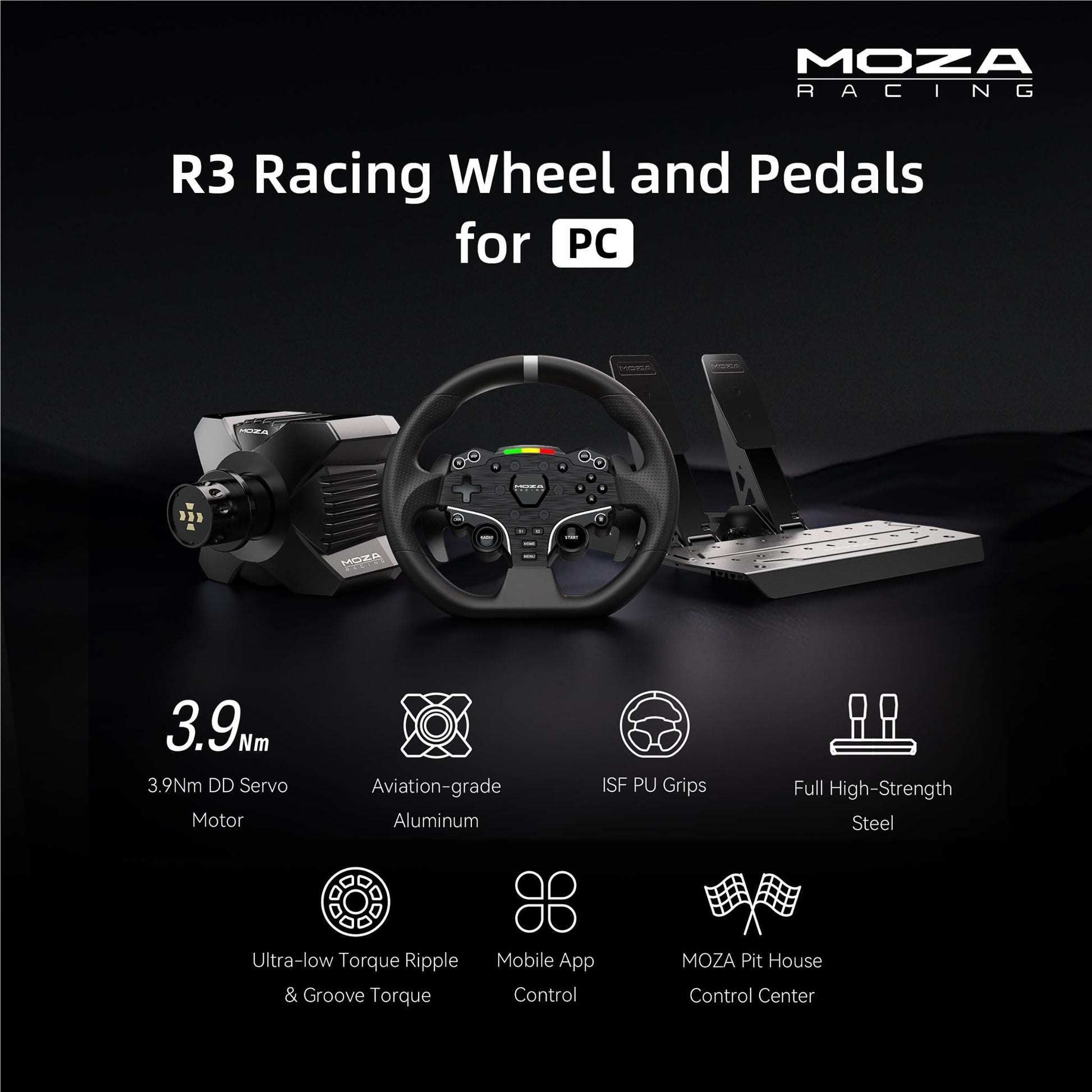 MOZA R3 Racing Bundle