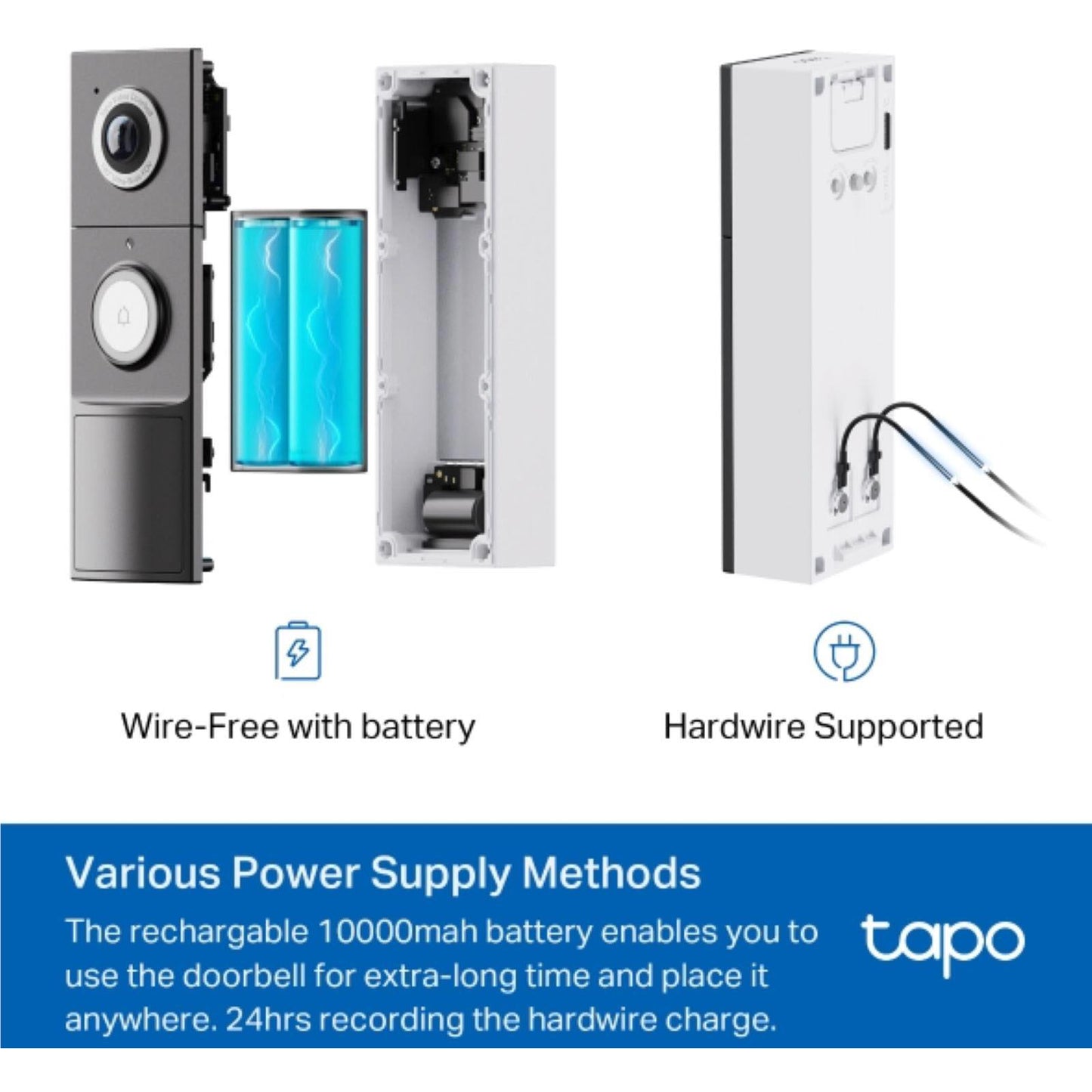 TP-Link Tapo 2K 5MP Smart Video Doorbell