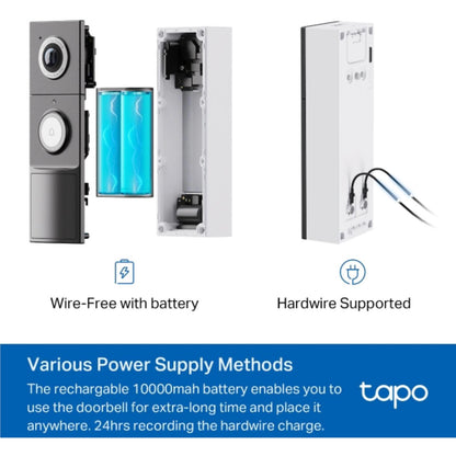 TP-Link Tapo 2K 5MP Smart Video Doorbell