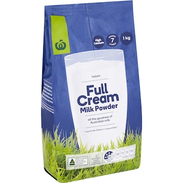 Woolworths Full Cream Long Life Milk Powder UHT 1kg