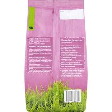 Woolworths Skim Long Life Milk Powder UHT 1kg