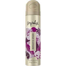 Impulse Women Aerosol Body Spray Deodorant Romantic Spark 75mL