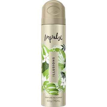 Impulse Body Spray Aerosol Deodorant Illusions 75mL