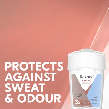 Rexona Women Clinical 96hr Deodorant Stick Shower Clean 45mL