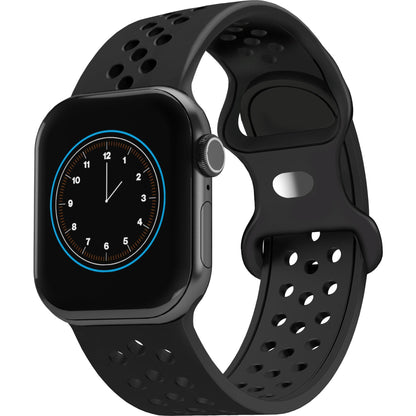 Cygnett SportsBand for Apple Watch 3/4/5/6/7/8/9/10/SE [38-40-41-42mm] (Black)