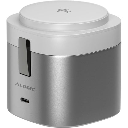 Alogic Powerpod 4-in-1 Qi2 Wireless Charging stand (White)