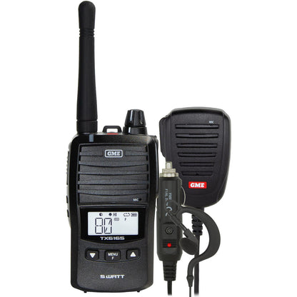 GME TX6165 5/1 Watt UHF CB Handheld Radio